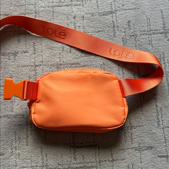 Lole Tangerine (Orange) Crossbody Belt Bag - Picture 3 of 12